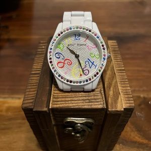 Betsey Johnson Rainbow Watch